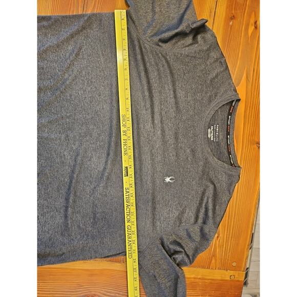 SPYDER Shirt Men's XXLarge Charcoal Rash Guard Surf - Sand - Sun - Picture 4 of 6